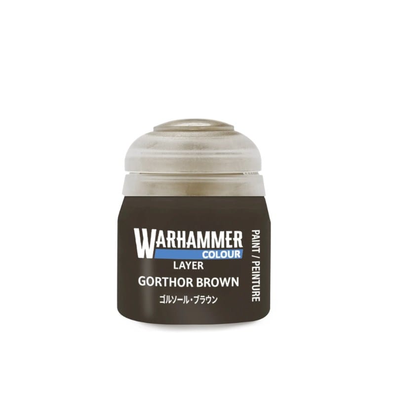 Games Workshop Hobby Paint - Warhammer Colour Layer - Gorthor Brown