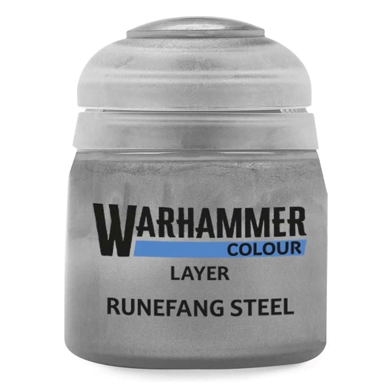 Games Workshop Hobby Paint - Warhammer Colour Layer - Runefang Steel