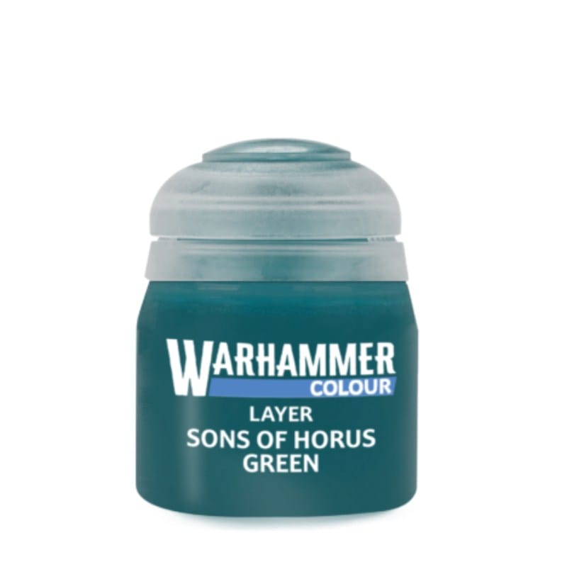 Games Workshop Hobby Paint - Warhammer Colour Layer - Sons Of Horus Green