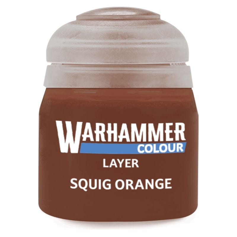 Games Workshop Hobby Paint - Warhammer Colour Layer - Squig Orange