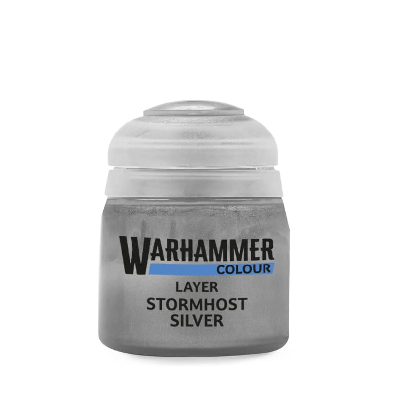 Games Workshop Hobby Paint - Warhammer Colour Layer - Stormhost Silver