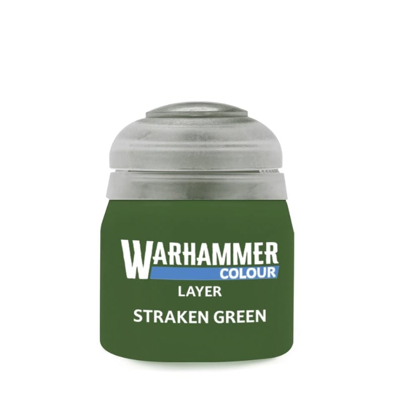 Games Workshop Hobby Paint - Warhammer Colour Layer - Straken Green