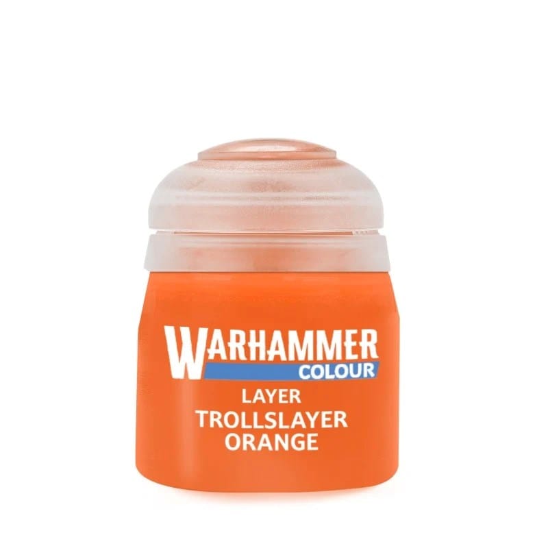 Games Workshop Hobby Paint - Warhammer Colour Layer - Trollslayer Orange