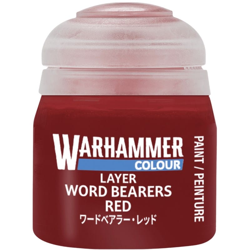 Games Workshop Hobby Paint - Warhammer Colour Layer - Word Bearers Red
