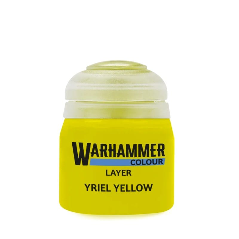 Games Workshop Hobby Paint - Warhammer Colour Layer - Yriel Yellow