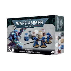 Games Workshop Hobby Warhammer 40k - 10th Ed - Infernus Marines Paints (22/07 Release)