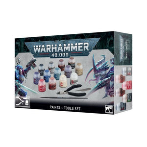 Games Workshop Hobby Warhammer 40k - 10th Ed - Paints + Tools (22/07 Release)