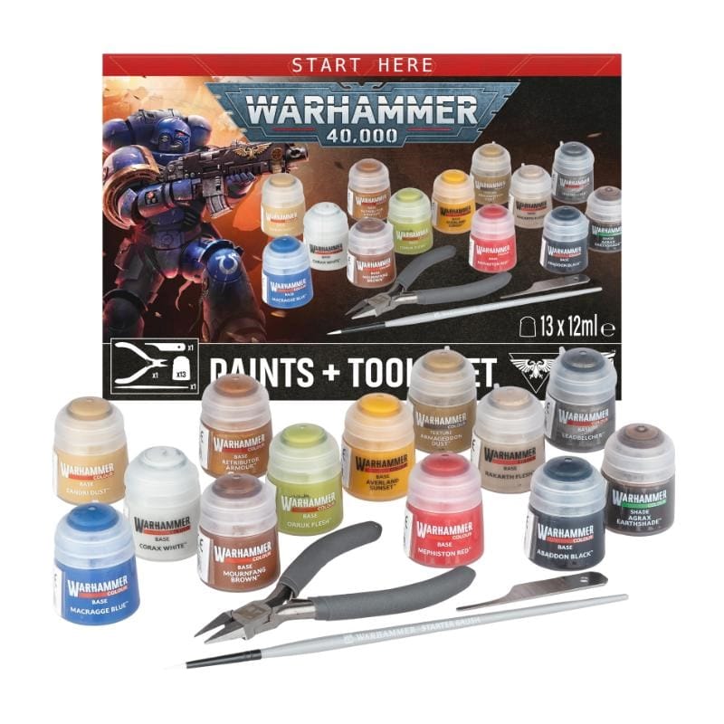 Games Workshop Hobby Warhammer 40k - Paints & Tools (Preorder - 25/07/2026 Release)