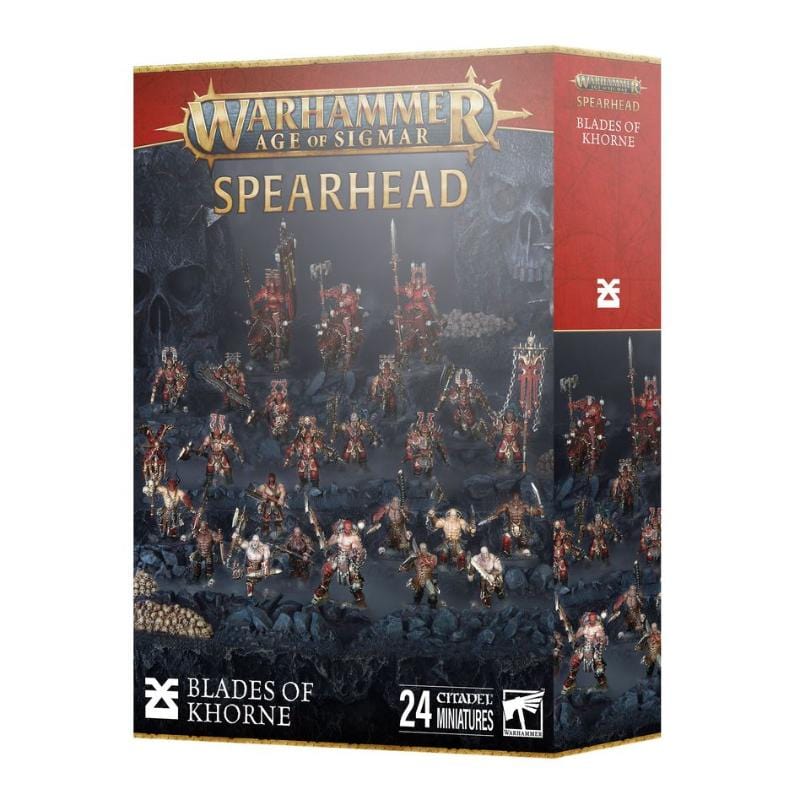 Games Workshop Miniatures Age of Sigmar - Blades Of Khorne - Spearhead