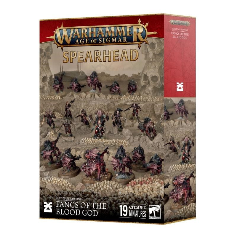 Games Workshop Miniatures Age of Sigmar - Blades of Khorne - Spearhead - Fangs of the Blood God (Preorder - 02/08/2025 Release)