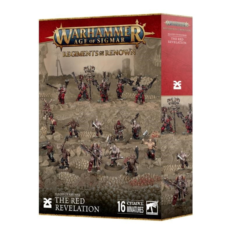 Games Workshop Miniatures Age of Sigmar - Blades of Khorne - The Red Revelation (Preorder - 02/08/2025 Release)