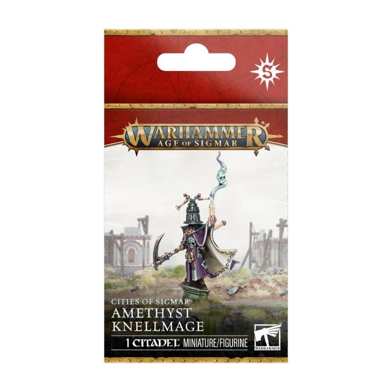 Games Workshop Miniatures Age of Sigmar - Cities of Sigmar - Amethyst Knellmage (Preorder - 30/05/2026 Release)