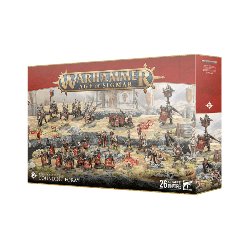 Games Workshop Miniatures Age of Sigmar - Cities of Sigmar - Battleforce - Founding Foray (Preorder - 29/11/2024 Release)