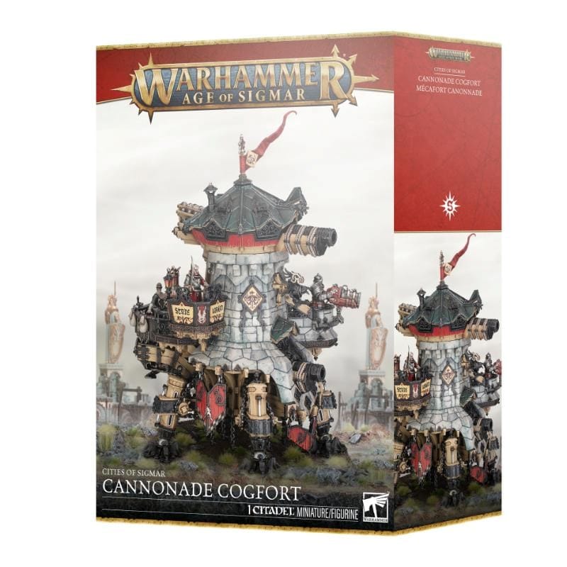 Games Workshop Miniatures Age of Sigmar - Cities of Sigmar - Cannonade Cogfort (Preorder - 30/05/2026 Release)