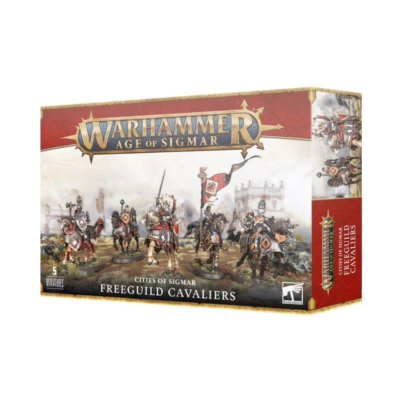 Games Workshop Miniatures Age of Sigmar - Cities of Sigmar - Freeguild Cavaliers (11/11/2023 release)