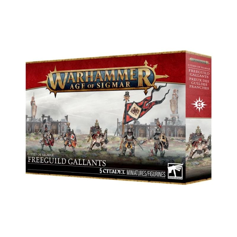 Games Workshop Miniatures Age of Sigmar - Cities of Sigmar - Freeguild Gallants (Preorder - 30/05/2026 Release)