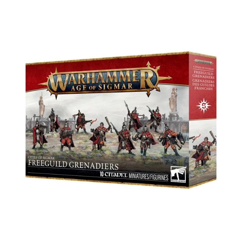 Games Workshop Miniatures Age of Sigmar - Cities of Sigmar - Freeguild Grenadiers (Preorder - 30/05/2026 Release)