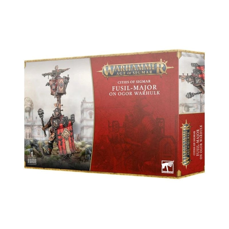 Games Workshop Miniatures Age of Sigmar - Cities of Sigmar - Fusil-Major On Ogor Warhulk (11/11/2023 release)