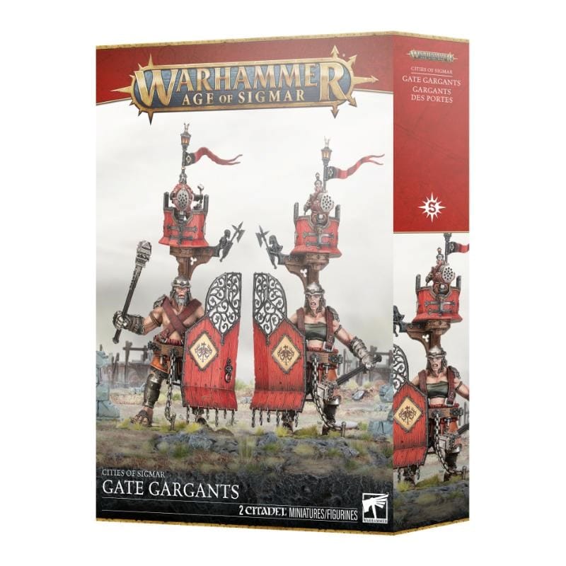 Games Workshop Miniatures Age of Sigmar - Cities of Sigmar - Gate Gargants (Preorder - 30/05/2026 Release)