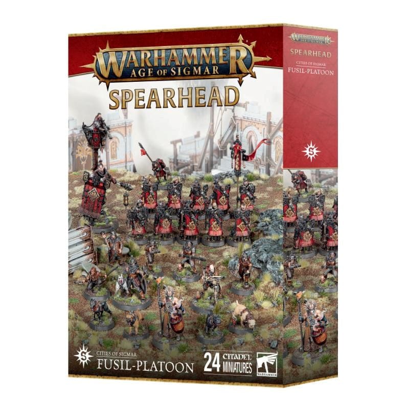 Games Workshop Miniatures Age of Sigmar - Cities Of Sigmar - Spearhead - Fusil-Platoon (Preorder - 14/06/2025 Release)