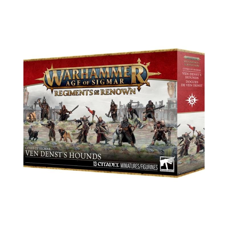 Games Workshop Miniatures Age of Sigmar - Cities of Sigmar - Ven Denst's Hounds (Preorder - 30/05/2026 Release)