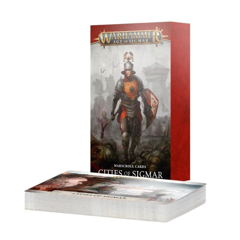 Games Workshop Miniatures Age of Sigmar - Cities of Sigmar - Warscroll Cards (4th Ed) (Preorder - 30/05/2026 Release)