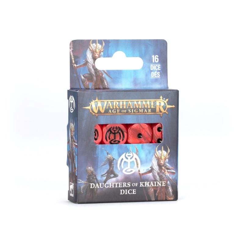 Games Workshop Miniatures Age of Sigmar - Daughters of Khaine - Dice (Preorder from 28/03/2026) (11/04/2026 Release)