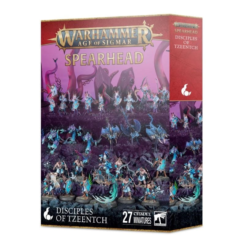 Games Workshop Miniatures Age of Sigmar - Disciples of Tzeentch - Spearhead