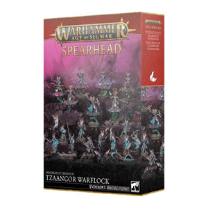 Games Workshop Miniatures Age of Sigmar - Disciples of Tzeentch - Spearhead - Tzaangor Warflock (Preorder - 28/02/2026 Release)