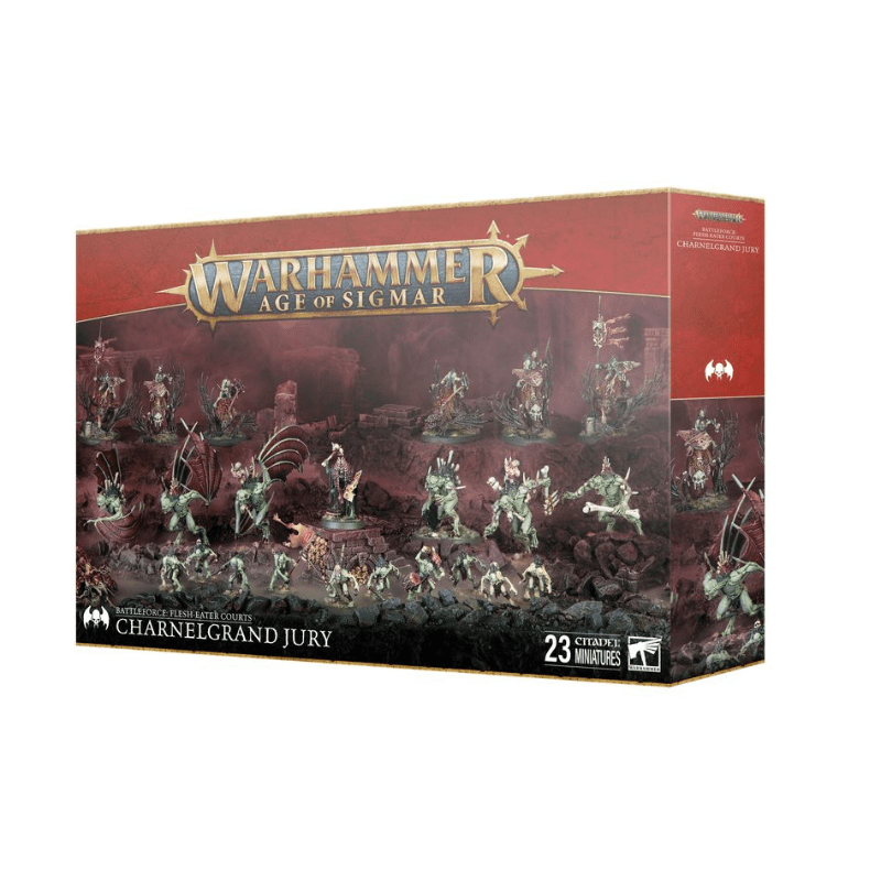 Games Workshop Miniatures Age of Sigmar - Flesh-Eater Courts - Battleforce - Charnelgrand Jury (Preorder - 29/11/2024 Release)