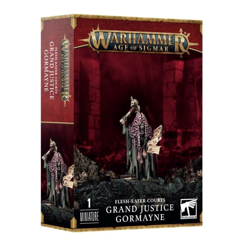 Games Workshop Miniatures Age of Sigmar - Flesh-Eater Courts - Justice Gormayne (17/02/2024 release)