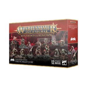 Games Workshop Miniatures Age of Sigmar - Flesh-Eater Courts - The Scarlet Jury (Preorder - 30/08/2025 Release)