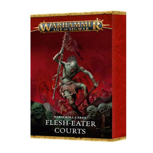 Games Workshop Miniatures Age of Sigmar - Flesh-Eater Courts - Warscroll Cards (4th Edition) (Preorder - 30/08/2025 Release)