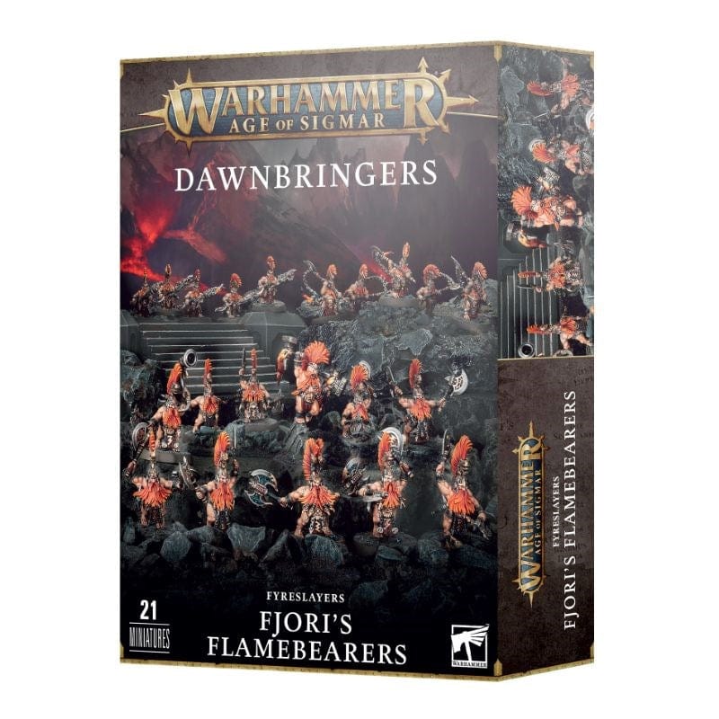 Games Workshop Miniatures Age Of Sigmar - Fyreslayers - Fjori's Flamebearers (08/07/2023 release)