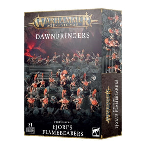 Games Workshop Miniatures Age Of Sigmar - Fyreslayers - Fjori's Flamebearers (08/07/2023 release)