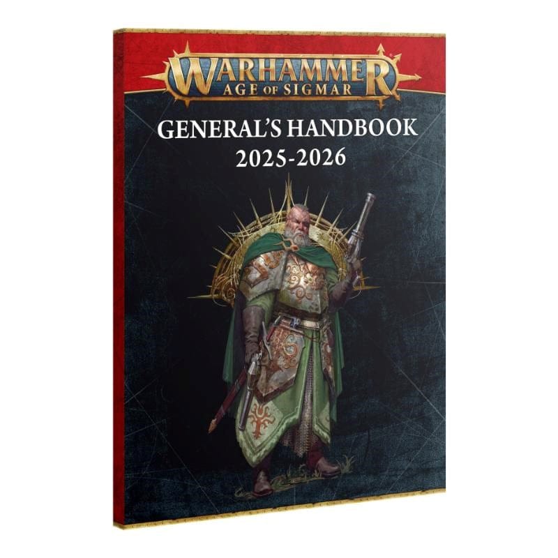 Games Workshop Miniatures Age Of Sigmar - Generals Handbook 2025 - 2026 (Preorder - 14/06/2025 Release)