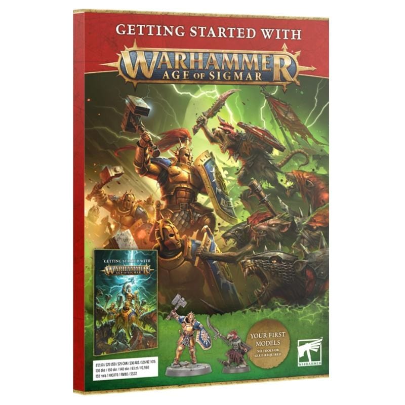 Games Workshop Miniatures Age Of Sigmar - Getting Started (4th Ed) (Preorder - 10/08/2024 release)
