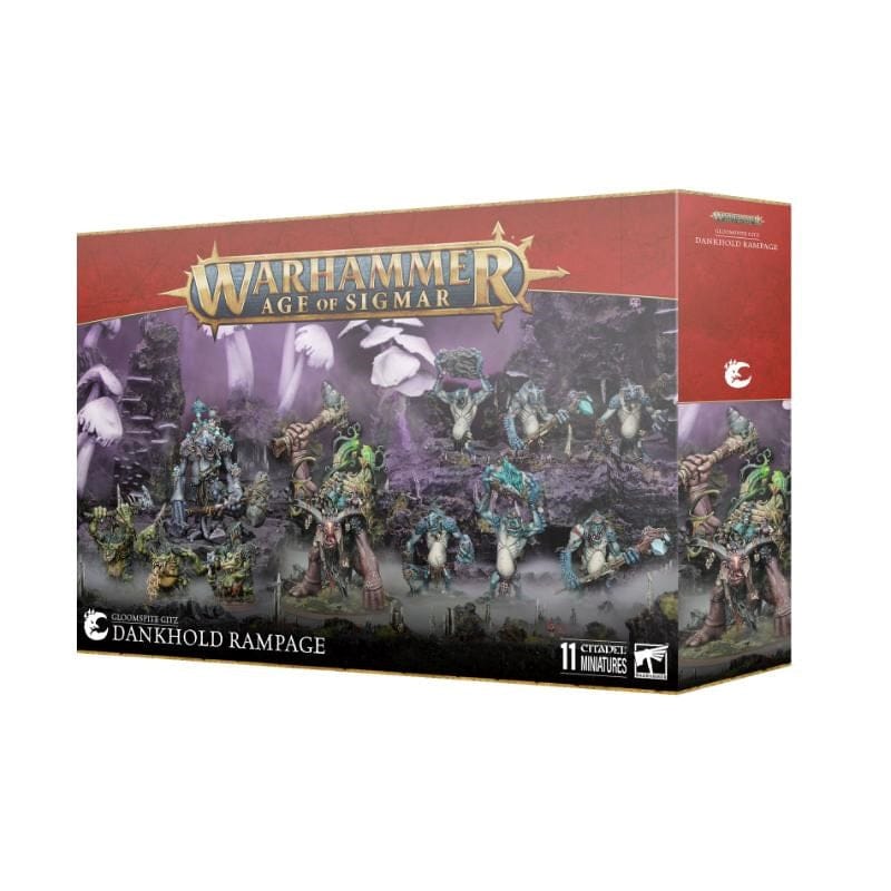 Games Workshop Miniatures Age of Sigmar - Gloomspite Gitz - Battleforce - Dankhold Rampage (Preorder - 28/11/2025 Release)