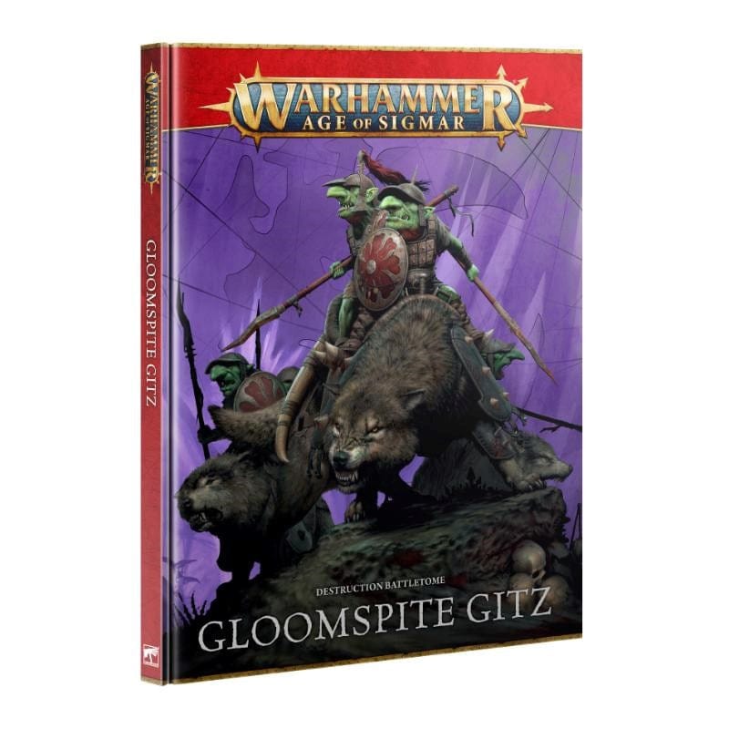 Games Workshop Miniatures Age of Sigmar - Gloomspite Gitz - Battletome (2025) (Preorder - 22/03/2025 Release)