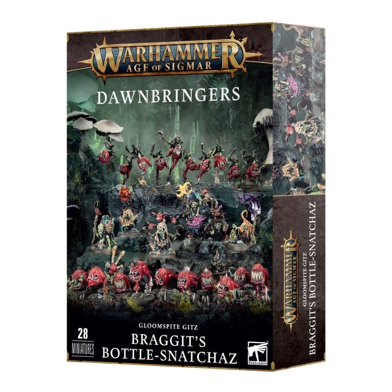 Games Workshop Miniatures Age Of Sigmar - Gloomspite Gitz - Braggit's Bottle-Snatchaz (08/07/2023 release)
