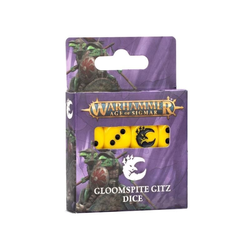 Games Workshop Miniatures Age of Sigmar - Gloomspite Gitz - Dice (2025) (Preorder - 22/03/2025 Release)