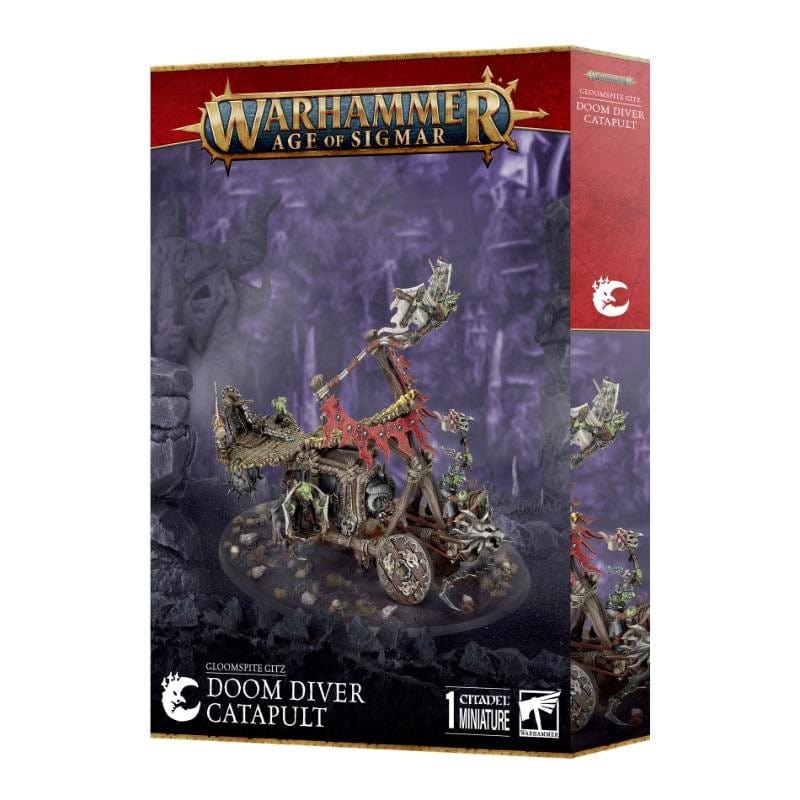 Games Workshop Miniatures Age of Sigmar - Gloomspite Gitz - Doom Diver Catapult (Preorder - 22/03/2025 Release)