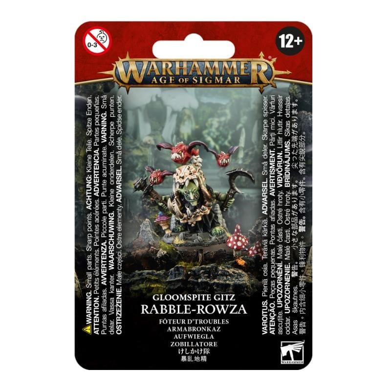 Games Workshop Miniatures Age of Sigmar - Gloomspite Gitz - Rabble-Rowza