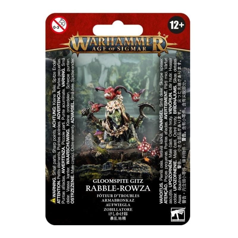 Games Workshop Miniatures Age of Sigmar - Gloomspite Gitz - Rabble-Rowza (23/09 release)