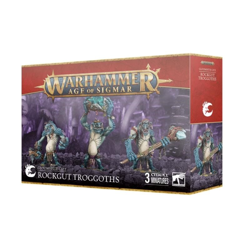 Games Workshop Miniatures Age of Sigmar - Gloomspite Gitz - Rockgut Troggoths