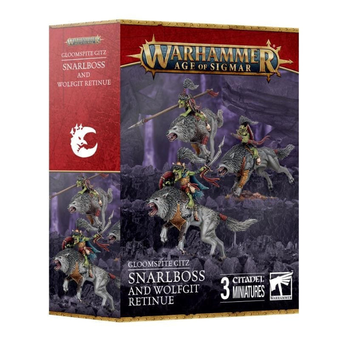 Age of Sigmar - Gloomspite Gitz - Snarlboss & Wolfgit Retinue