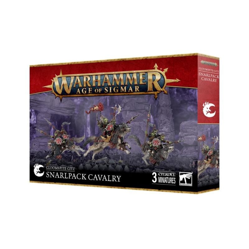 Games Workshop Miniatures Age of Sigmar - Gloomspite Gitz - Snarlpack Cavalry (Preorder - 22/03/2025 Release)