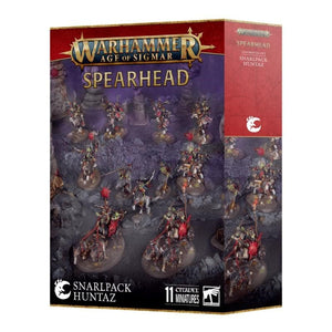 Games Workshop Miniatures Age of Sigmar - Gloomspite Gitz - Spearhead - Snarlpack Huntaz (Preorder - 27/09/2025 Release)