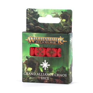 Games Workshop Miniatures Age of Sigmar - Grand Alliance Chaos Dice