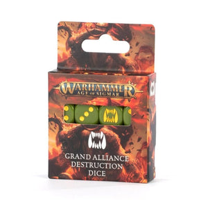 Games Workshop Miniatures Age of Sigmar - Grand Alliance Destruction Dice
